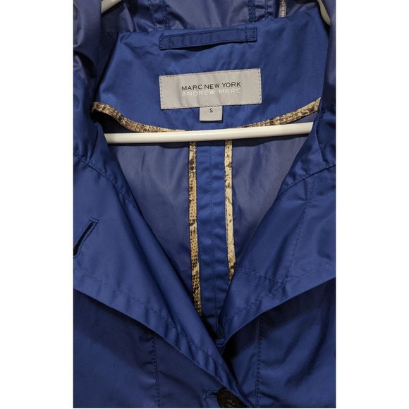 Andrew Marc (Marc New York) Hooded Raincoat Size S - Picture 4 of 4